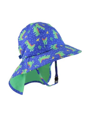 ZOOCCHINI Cape Sunhat UPF50 Dinosaur