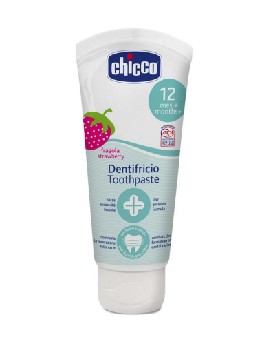 CHICCO Παιδική Οδοντόπαστα Φράουλα 12m+ 50ml