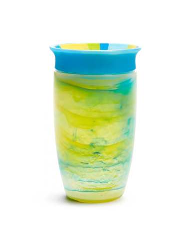 MUNCHKIN Κύπελο Miracle 360° Trainer Cup 12m+ Tropical Swirl Blue 296ml