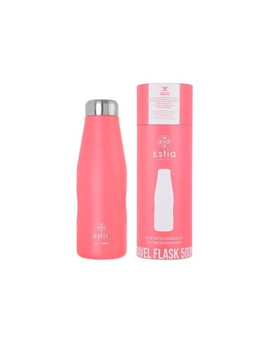 ESTIA Θερμός Νερού Travel Flask Save The Aegean Fusion Coral 500ml