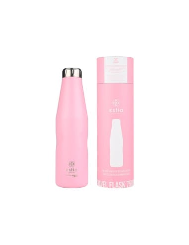 ESTIA Θερμός Νερού Travel Flask Save The Aegean Blossom Rose 750ml