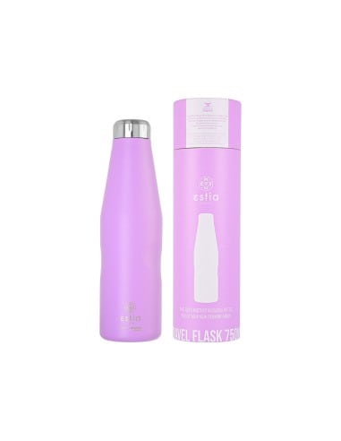 ESTIA Θερμός Νερού Travel Flask Save The Aegean Levender Purple 750ml