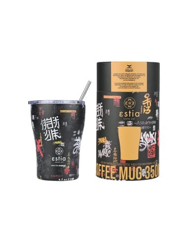 ESTIA Θερμός Coffee Mugs Save The Aegean Tokyo Underground 350ml